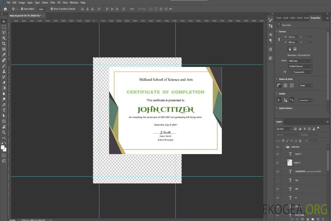 Modèle de certificat de fin d'études aux États-Unis au format Word et PDF template Modèle de certificat de fin d'études aux États-Unis au format Word et PDF template